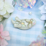 Pastel Otter Brooch (2cm pin) Gold Starfish