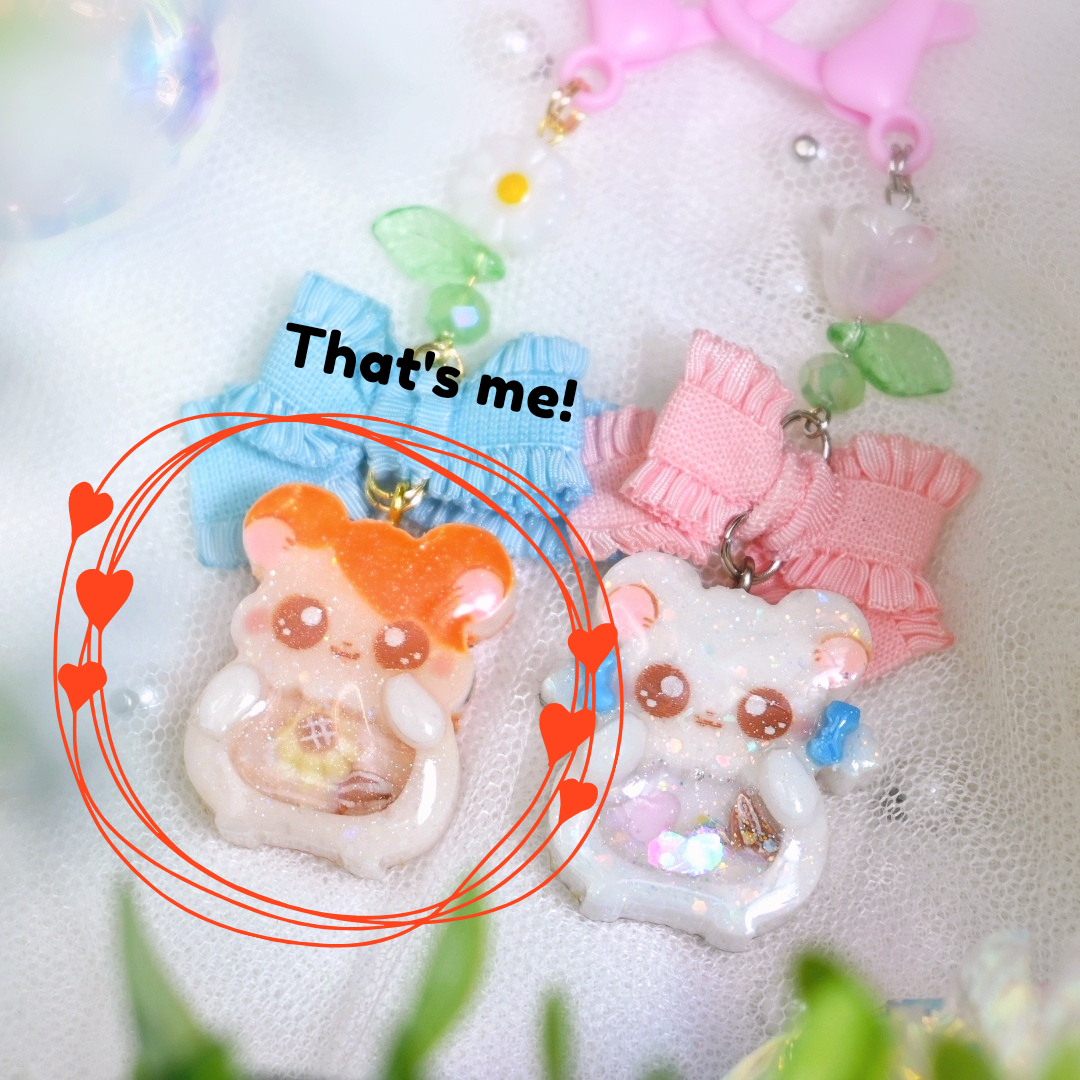 Magnetic Effect! Hamham Charms (Pre-order - Individual or set)