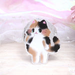 Fluffy Cat Sticker