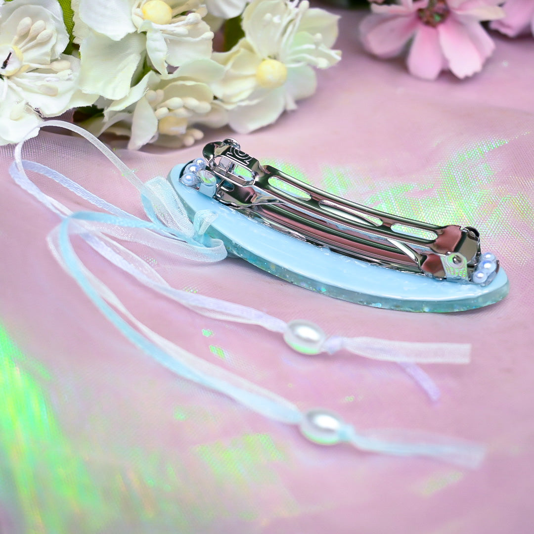 Kingyo Glow Barrette (Oval)