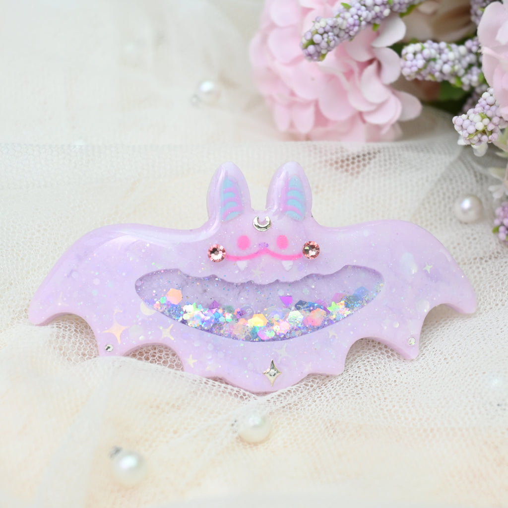 7cm Bat Barrette - Fizzle