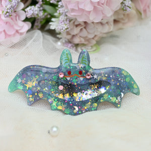 7cm Bat Barrette - Witchie