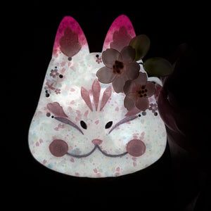 Wireart Sakura Kitsune Mask