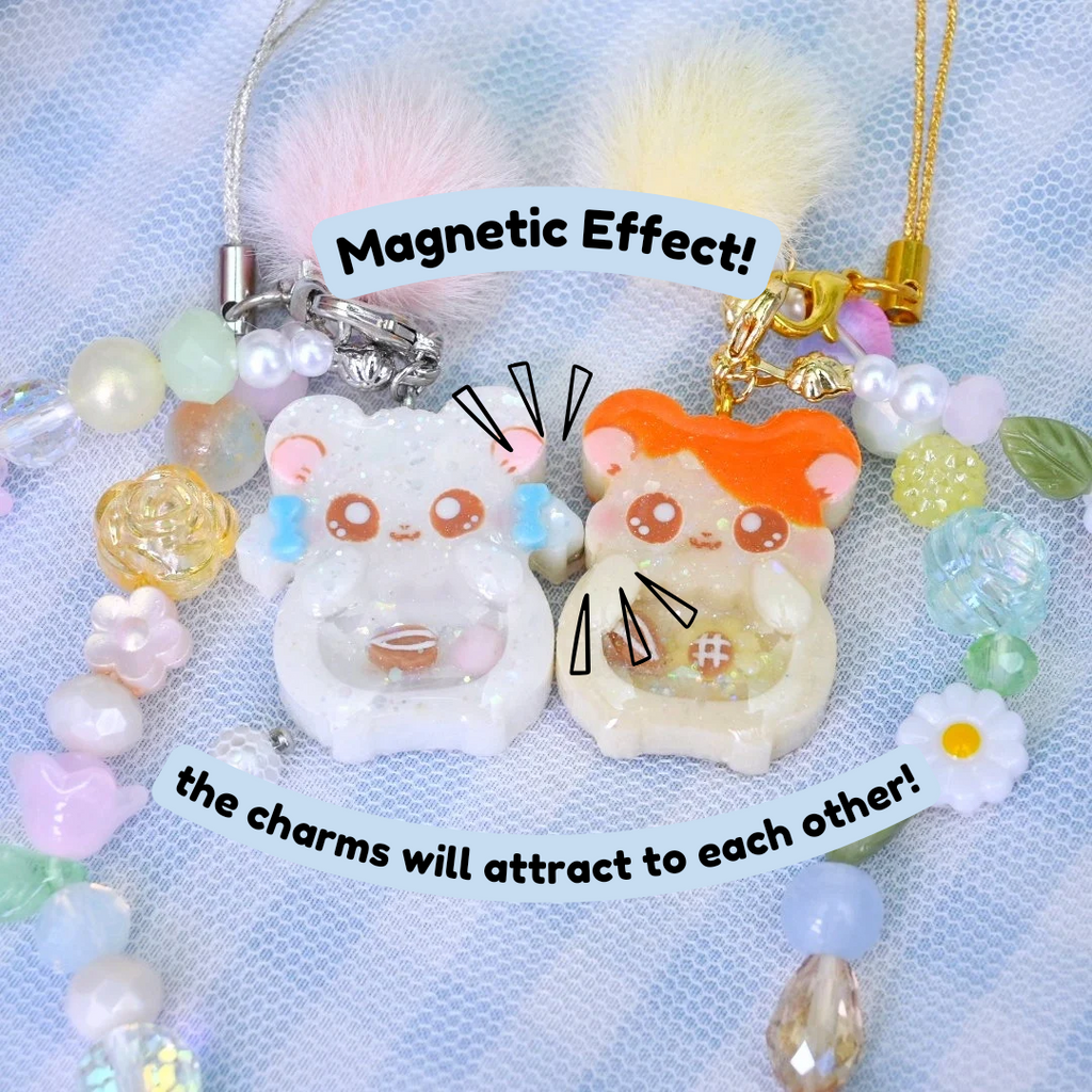 Magnetic Effect! Hamham Charms (Pre-order - Individual or set)