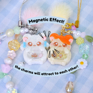 Magnetic Effect! Hamham Charms (Pre-order - Individual or set)