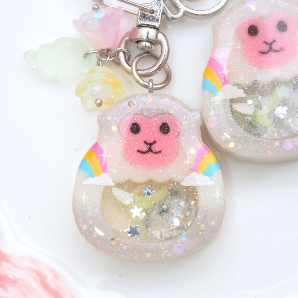 Rainbow Saru Dango Charms